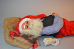 Mekanisk skyltdocka. "Sovande Tomte", H.J. Figurer A/S Danmark.