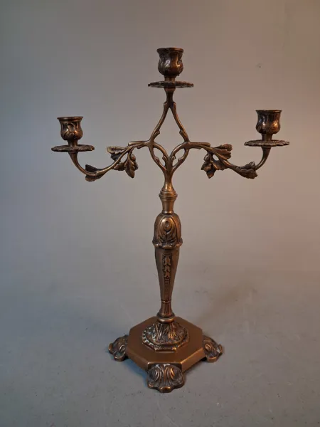 Kandelaber, Rokoko-stil, Malm.