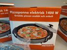 3 Pizzapannor. Elektrisk 1400W, 36cm i diam. Menuett.