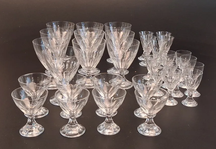 Diverse spritglas. 4 Olika storlekar.