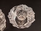 MARTTI RYTKÖNEN. 2 Ljuslyktor, "Icy", Orrefors.