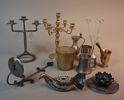 Diverse metall. Bl.a Malm, Mässing, Tenn m.m.