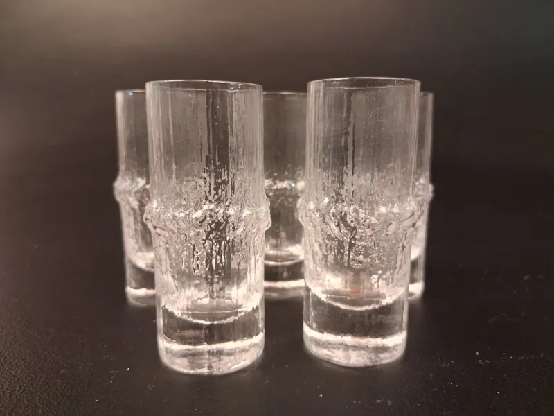 TAPIO WIRKKALA. Snapsglas, "Niva", iittala.