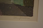 SVEN JONSON. Färglitografi, signerad & numrerad 171/360.