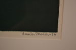ESAIAS THORÉN. Färglitografi, "Ögonfisk", signerad, daterad -74 & numrerad 298/350.