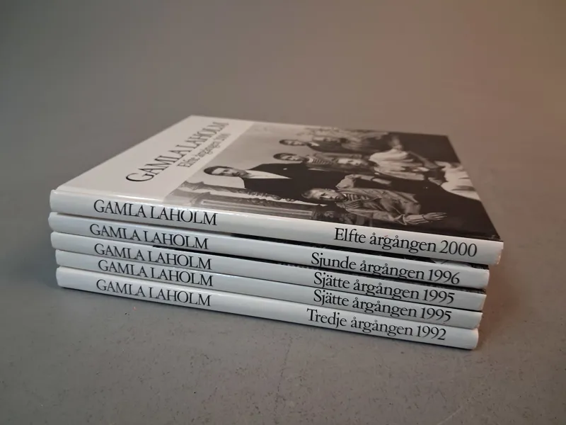 GAMLA LAHOLM. 1992, 1995x2, 1996 & 2000.