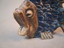 Fisk, stengods. EGO Lidköping.