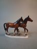 Figurin, porslin, Katzhutte Hertwig, Germany.