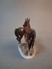 Figurin, porslin, Katzhutte Hertwig, Germany.