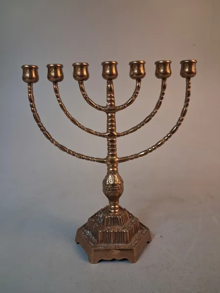 Ljusstake, Menorah, Malm, Gnosjö.