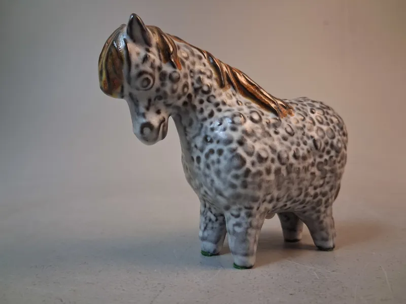 DOROTY CLOUGH. Figurin, Häst, Keramik, Upsala Ekeby.