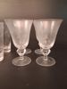 Diverse spritglas. 24 delar. Etsade stjärnor.