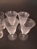 Diverse spritglas. 24 delar. Etsade stjärnor.