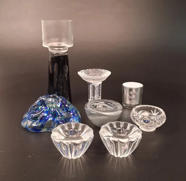 Diverse glas. Bl.a Orrefors, Kosta, Sea m.m.