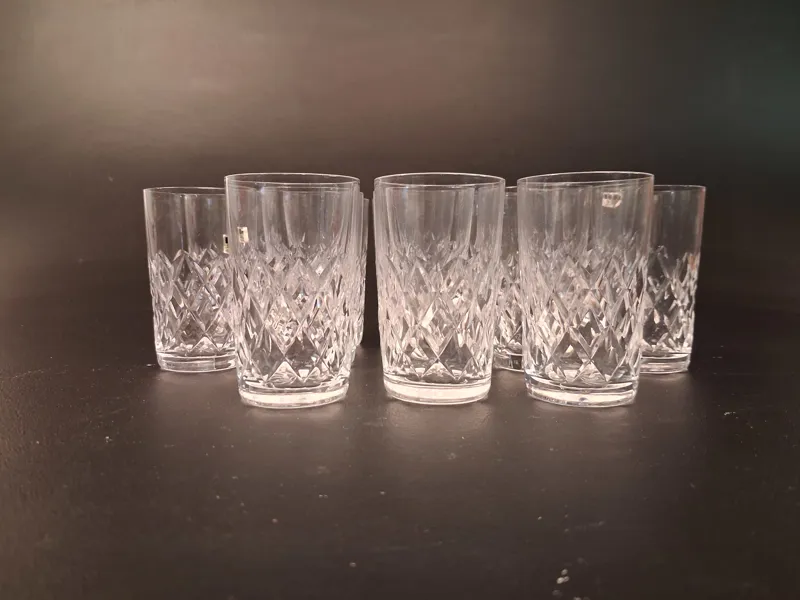 13 Selterglas "Bror", Boda Glasbruk.