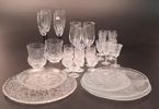 Diverse glas. Bl.a Eden Orrefors, Luminarc.