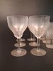 Diverse glas, spritglas. Slipad dekor.