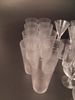 Diverse spritglas. Slipad dekor. 42 delar.