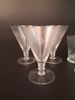Diverse spritglas. Slipad dekor. 42 delar.