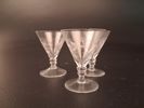 Diverse spritglas. Slipad dekor. 42 delar.