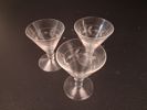Diverse spritglas. Slipad dekor. 42 delar.