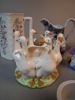 Diverse porslin & keramik. Bl.a Figurin Bing & Gröndal & skål Royal Copenhagen.