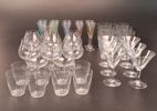 Diverse spritglas.