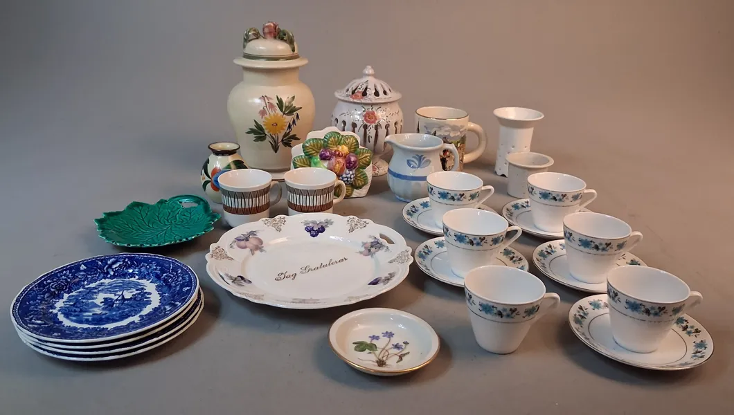 Diverse porslin & keramik.