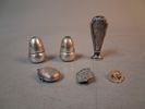 Diverse silver. 77gram inkl urverk.