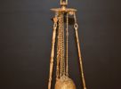 Takfotogenlampa. Metall & glas, 1900-talet.