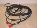 3-Fas kabel. Cirka 25m.