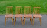 4 Pinnstolar. 1950/60-Talet.