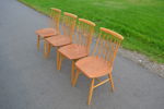 4 Pinnstolar. 1950/60-Talet.