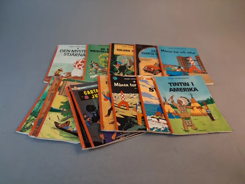 Serie album, Tintin.