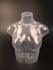 Skyltdocka/torso, Kvinna. Plast.