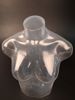 Skyltdocka/torso, Kvinna. Plast.