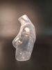Skyltdocka/torso, Kvinna. Plast.