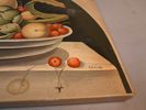 4 Träbrickor/tavlor "Decoratoa Mano". Rita Simonetto, Italien.