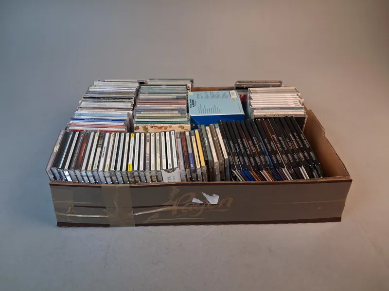 Cd skivor, mestadels klassiska.