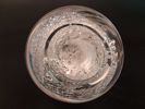 FM MARCOLIN, Päron, glas, Ronneby, etikettmärkt. Silver nyans.