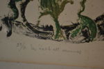 PAUL HOLSBY. Litografi, handtryck "En natt att minnas", signerad, daterad -71 & numrerad 24/50.