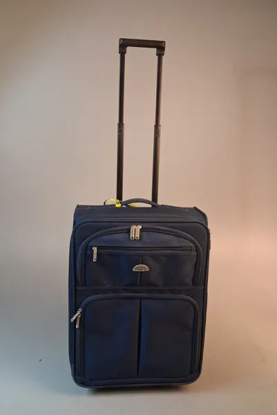 Resväska. Travel, Mörkblå.