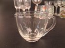 Diverse glas. Bl.a 2 snapsglas Rustika, Göran Wärff, 3 glöggmuggar tomte.