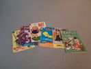 Diverse serietidningar. Bl.a Peo, Helgonet, Kapten Kloss, Rosa Pantern, familjen flinta, Agent X9, mfl.
