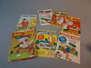 Diverse serietidningar. Bl.a Peo, Helgonet, Kapten Kloss, Rosa Pantern, familjen flinta, Agent X9, mfl.