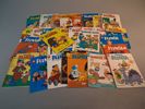 Diverse serietidningar. Bl.a Peo, Helgonet, Kapten Kloss, Rosa Pantern, familjen flinta, Agent X9, mfl.