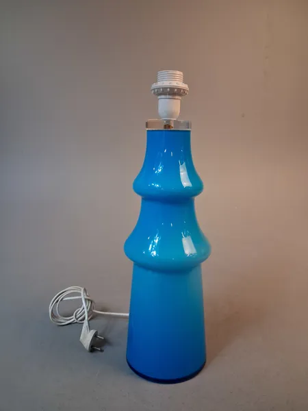 Lampfot, glas.