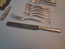 Diverse. Bl.a nysilver, Vindspel, Woodstock Chimes m.m.