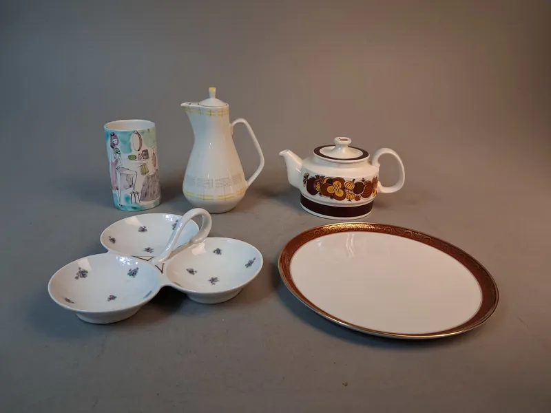 Diverse porslin. Bl.a Rörstrand, Turi design, Italy m.m.