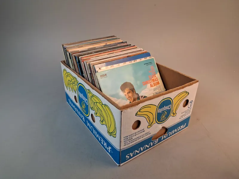Diverse vinylskivor.